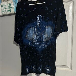 Mystical Black and Blue Graphic Tee